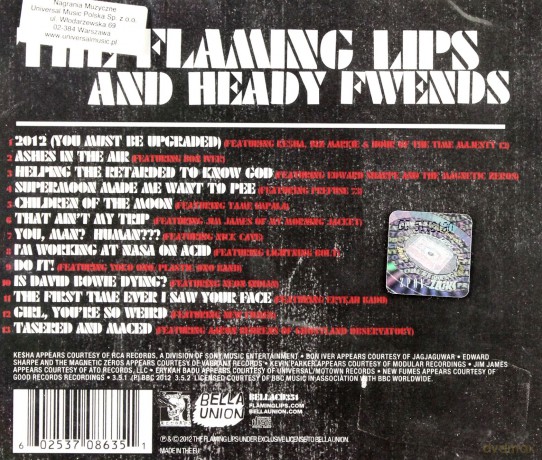 Flaming Lips: The Flaming Lips And Heady Fwends [CD]