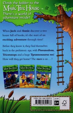 Magic Tree House 1: Valley of the Dinosaurs - Mary Pope Osborne [KSIĄŻKA]
