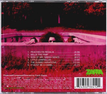 Frank Zappa: Hot Rats [CD]