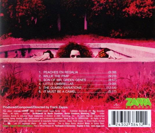 Frank Zappa: Hot Rats [CD]
