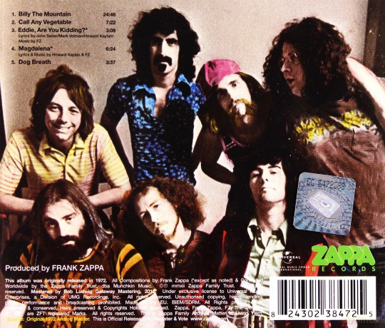 Frank Zappa: Just Another Band From L.A. [CD]
