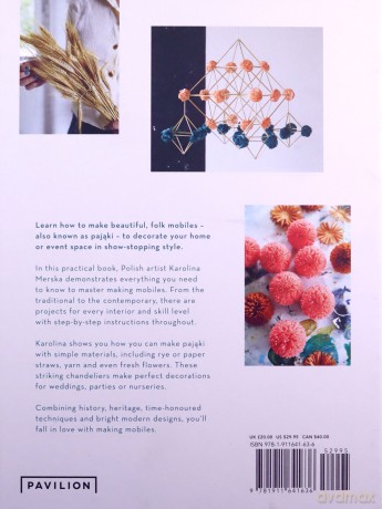 Making Mobiles: Create beautiful Polish pajaki from natural materials - Karolina Merska [KSIĄŻKA]