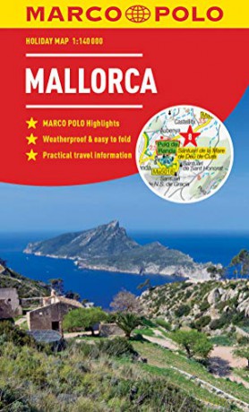 Mallorca Marco Polo Holiday Map - pocket size, easy fold Mallorca map (Marco Polo Holiday Maps) - Marco Polo [KSIĄŻKA]