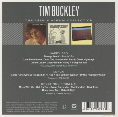Tim  Buckley: The Triple Album Collection [3CD]
