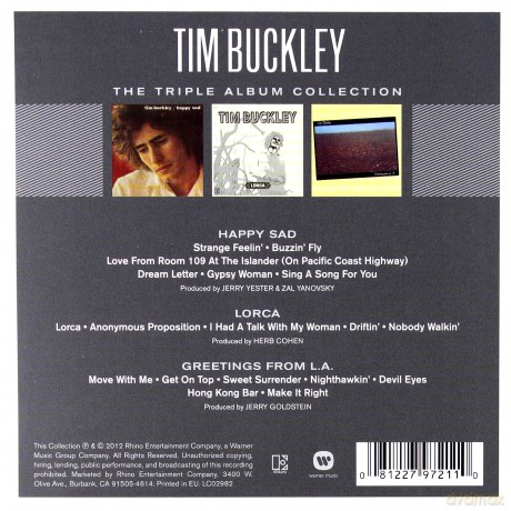 Tim  Buckley: The Triple Album Collection [3CD]