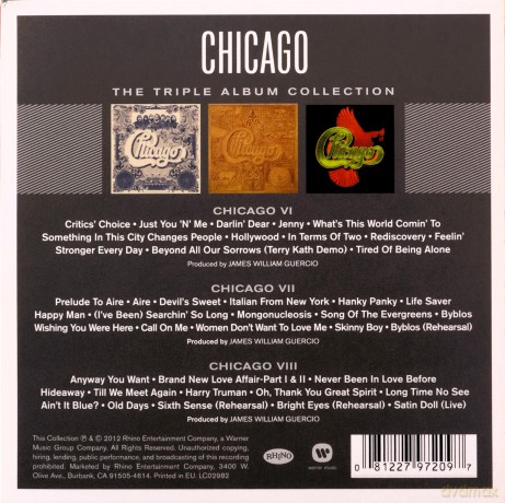 Chicago: The Triple Album Collection [3CD]