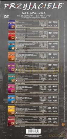 Przyjaciele KOMPLET MegaBOX [35DVD]