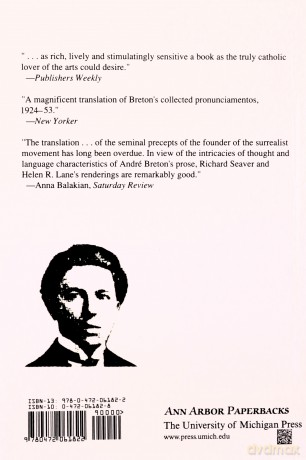 Manifestoes of Surrealism (Ann Arbor Paperbacks) - Andre Breton [KSIĄŻKA]