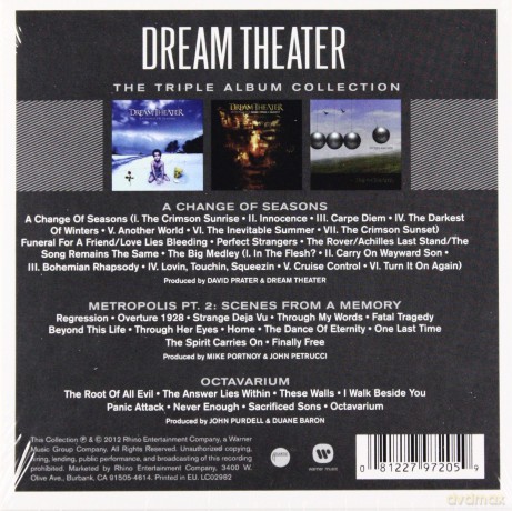 Dream Theater: The Triple Album Collection [3CD]