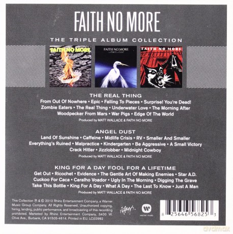 Faith No More: The Triple Album Collection [3CD]