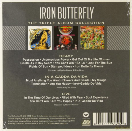 Iron Butterfly: The Triple Album Collection [3CD]