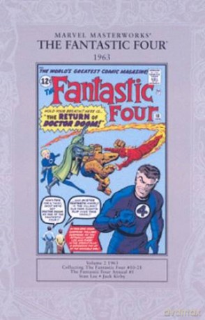 Marvel Masterworks: The Fantastic Four 1963 (Marvel Masterworks): Fantastic Four Vol.1 #10-21 and Fantastic Four Annual #1 - Stan Lee [KSIĄŻKA]