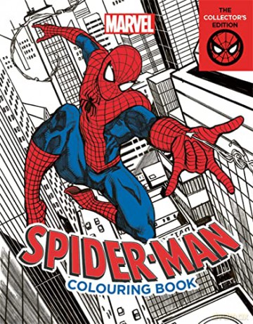 Marvel Spider-Man Colouring Book: The Collector's Edition [KSIĄŻKA]