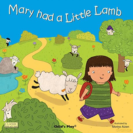 Mary had a Little Lamb (Classic Books with Holes Board Book) - Marina Aizen [KSIĄŻKA]