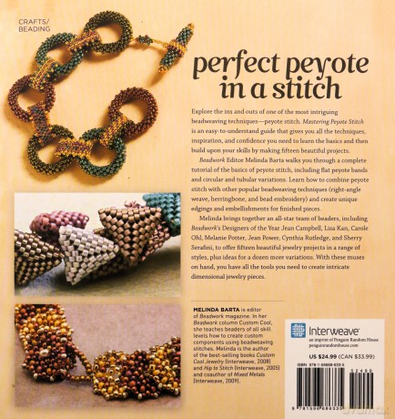 Mastering Peyote Stitch: 15 Inspiring Projects - Melinda Barta [KSIĄŻKA]