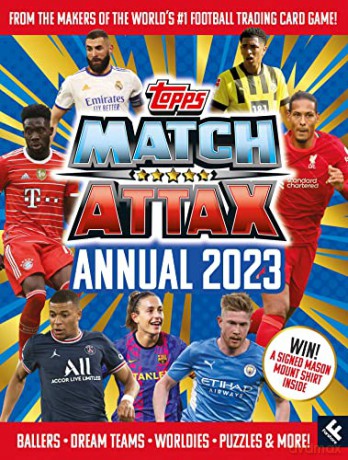 Match Attax Annual 2023: The Match Attax Annual 2023 is the ultimate companion to the thrilling world of football. Featuring facts, stats, activities and puzzles from the game's superstars. - Match Attax [KSIĄŻKA]