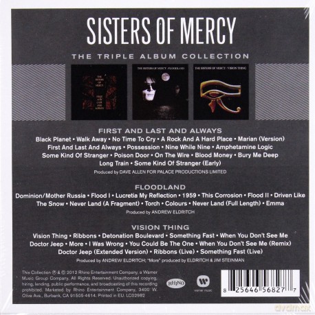 Sisters Of Mercy: The Triple Album Collection [3CD]