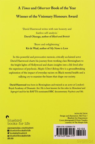 Maybe I Don't Belong Here: A Memoir of Race, Identity, Breakdown and Recovery - David Harewood [KSIĄŻKA]