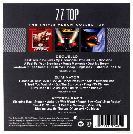 ZZ Top: The Triple Album Collection [3CD]