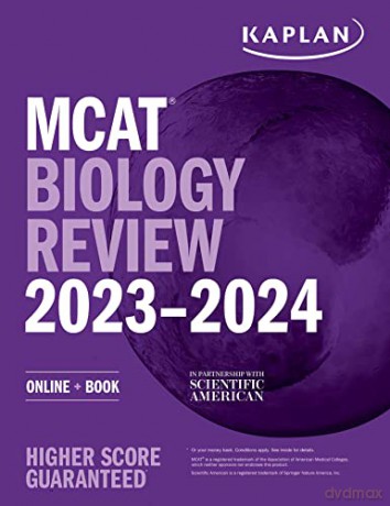 MCAT Biology Review 2023-2024: Online + Book (Kaplan Test Prep) - Kaplan Test Prep [KSIĄŻKA]