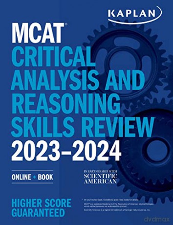 MCAT Critical Analysis and Reasoning Skills Review 2023-2024: Online + Book (Kaplan Test Prep) - Kaplan Test Prep [KSIĄŻKA]