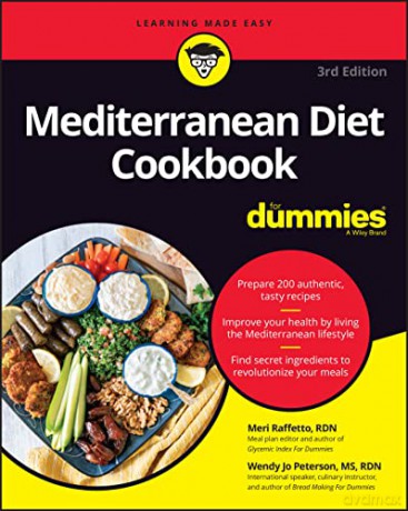 Mediterranean Diet Cookbook For Dummies - Meri Raffetto [KSIĄŻKA]