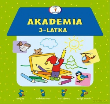 Akademia 3-latka (Zeszyt A) [KSIĄŻKA]