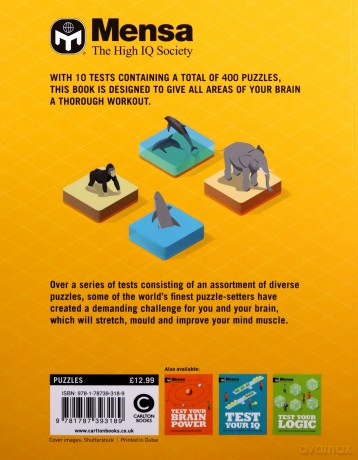 Mensa - Test Your Mind: Twenty IQ Tests From The Masters of Intelligence [KSIĄŻKA]