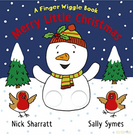 Merry Little Christmas: A Finger Wiggle Book (Finger Wiggle Books) - Sally Symes [KSIĄŻKA]