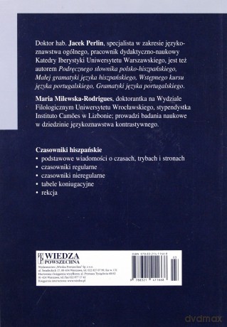 Czasowniki Hiszpańskie [KSIĄŻKA]
