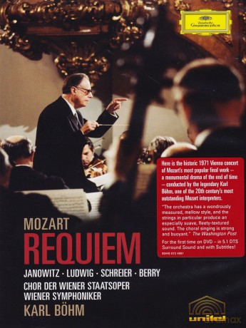 Bohm: Mozart:Requiem Kv 626 [DVD]