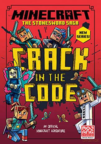 Minecraft: Crack in the Code! (Stonesword Saga #1): Book 1 in the new best-selling official Minecraft gaming fiction series - perfect for getting kids aged 7, 8, 9 & 10 into reading! - Nick Eliopulos [KSIĄŻKA]