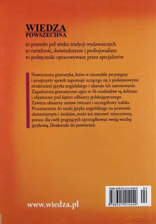 Gramatyka Języka Angielskiego [KSIĄŻKA]