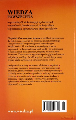 Hiszpański. Konwersacje Bez Tajemnic [KSIĄŻKA]