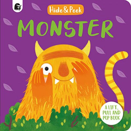 Monster: A lift, pull and pop book - Lucy Semple [KSIĄŻKA]