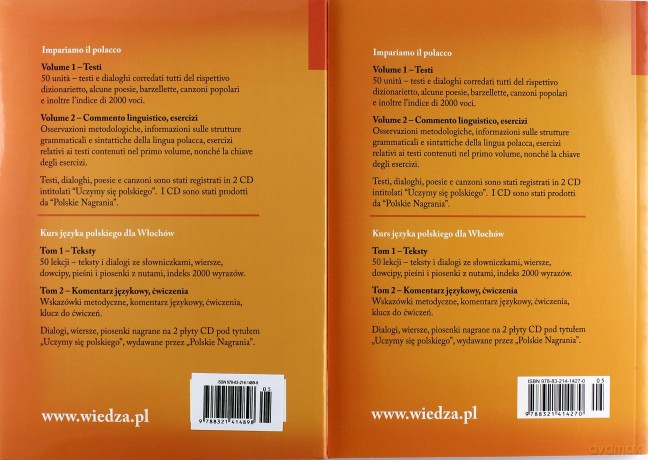 Impariamo Il Polacco. T.1/2 [2xKSIĄŻKA]+[2CD]