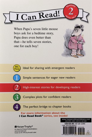 Mouse Tales (An I Can Read Book) - Arnold Lobel [KSIĄŻKA]