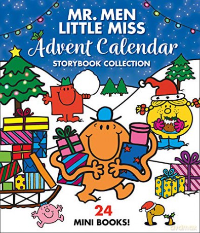 Mr Men Little Miss Kalendarz Adwentowy: Storybook collection containing 24 brilliantly funny illustrated children's books to count down to Christmas 2022 - Adam Hargreave [KSIĄŻKA]