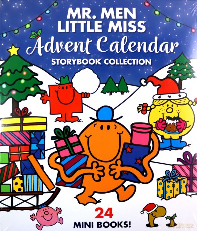 Mr Men Little Miss Kalendarz Adwentowy: Storybook collection containing 24 brilliantly funny illustrated children's books to count down to Christmas 2022 - Adam Hargreave [KSIĄŻKA]