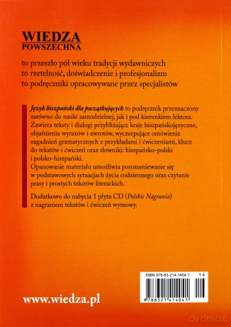 Język Hiszpański Dla Początkujących [KSIĄŻKA]