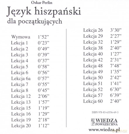 Język Hiszpański Dla Początkujących [AUDIOBOOK] [CD-MP3]
