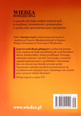 Język Norweski Dla Początkujących [KSIĄŻKA]+[CD]