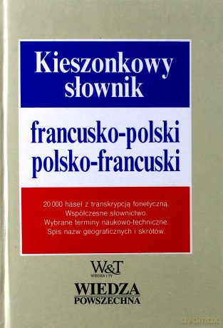 Kieszonkowy Słownik Francusko-Polski, Polsko-Francuski [KSIĄŻKA]