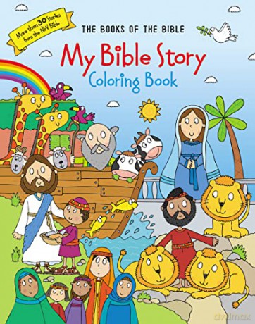 My Bible Story Coloring Book: The Books of the Bible - Zondervan [KSIĄŻKA]