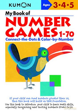 My Book Of Number Games 1-70: Ages 3, 4, 5 - Kumon [KSIĄŻKA]