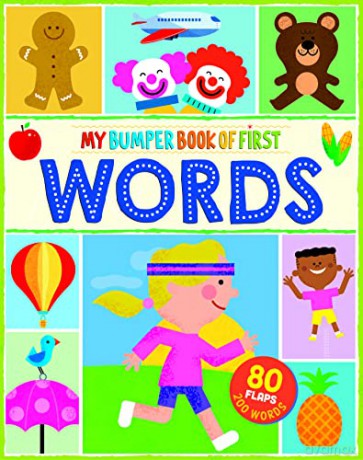 My Bumper Book of First Words: 80 flaps, 200 words: 1 - Steve Mack [KSIĄŻKA]