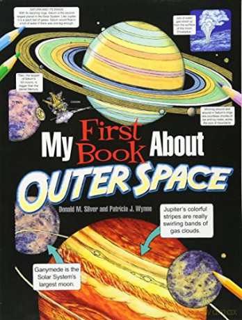 My First Book About Outer Space (Dover Science for Kids Coloring Books) - Patricia J. Wynne [KSIĄŻKA]