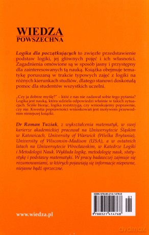 Logika Dla Początkujących [KSIĄŻKA]