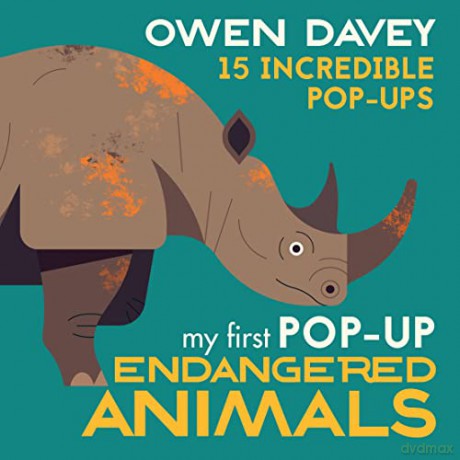 My First Pop-Up Endangered Animals - Owen Davey [KSIĄŻKA]