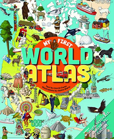My First World Atlas - David Owen [KSIĄŻKA]